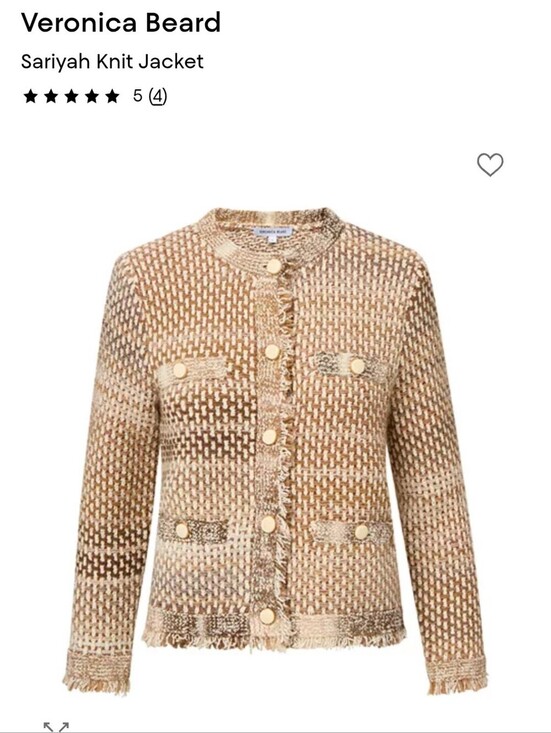 Veronica Beard Jackets & Blazers - NWT Veronica Beard Sariyah Knit Jacket Sz XL